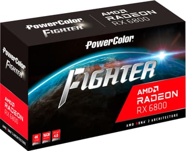 PowerColor Radeon RX 6800 Fighter grafikkort | Elgiganten