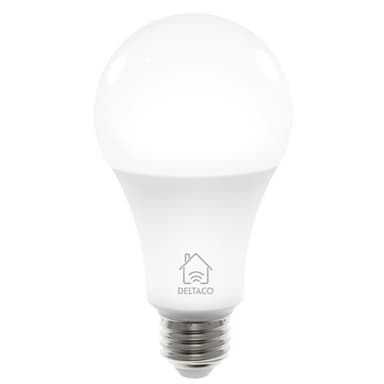 DELTACO SMART HOME Wi-fi LED-pære, E27 9W 810 lm