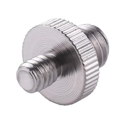 Kamera adapter 1/4 til 3/8  skrue