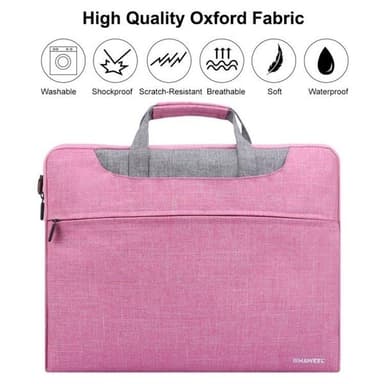 HAWEEL 15.6 Taske Foderal Laptop Rosa