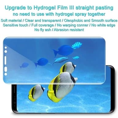 2-pack 0.15mm Fuld skærmskåner Samsung Galaxy S9