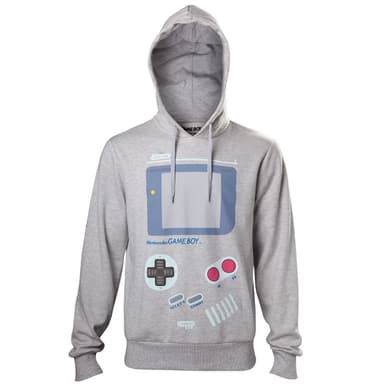 Hættetrøje Nintendo - Original GameBoy - grå (XL)