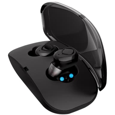 Bluetooth Handsfree Earbuds med ladefoderal
