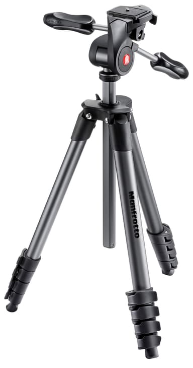Manfrotto Compact Advanced stativ - sort