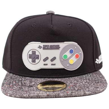 Nintendo SNES controller snapback cap (sort)