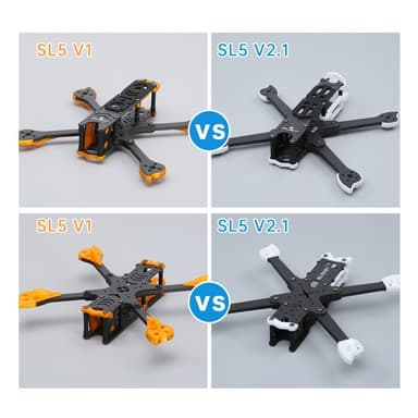 iFlight Cidora SL5 6S V2.1 m / DJI luftenhed - BNF