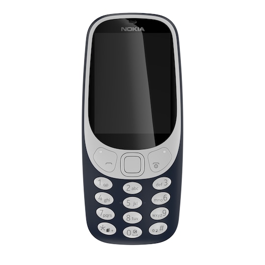 Nokia 3310 - mørkeblå - Kun 2G