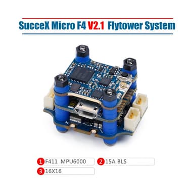 iFlight SucceX Micro F4 V2.1 Stack 16x16
