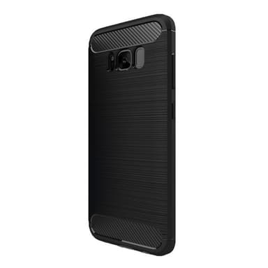 Cover Samsung Galaxy S8 Børstet Carbonfiber