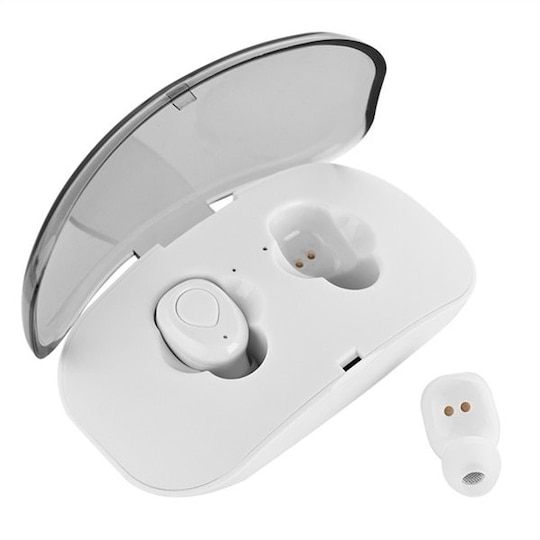 Bluetooth Handsfree Earbuds med ladefoderal