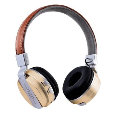 Guld Retro Bluetooth Headset til Mobiltelefon