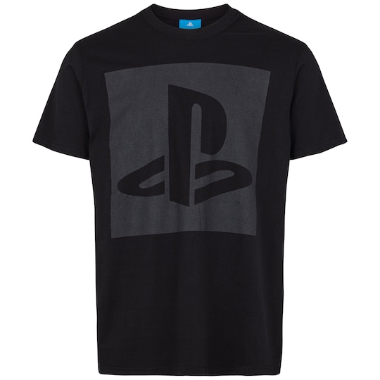 PlayStation T-shirt sort (XL)
