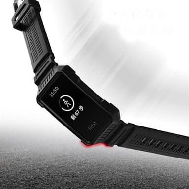 Sort urrem til FITBIT Charge 3