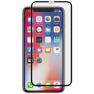 Panzer Curved Silicate skærmbeskytter til iPhone X/Xs/11 Pro (sort) Panzer Curved Silicate skærmbeskytter til iPhone X/Xs/11 Pro (sort)