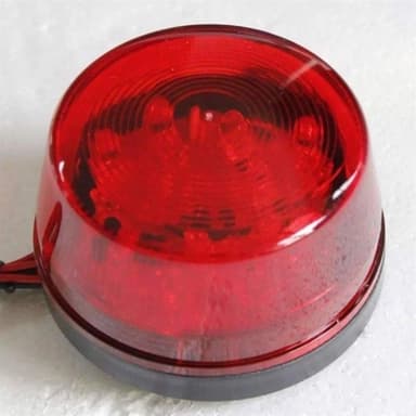 Mini Blinkende LED Advarselslampe
