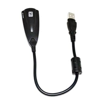 Usb lydkort 7i1 kanalers lyd