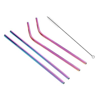 Metalsugerør 266x6mm Farve 4-pak