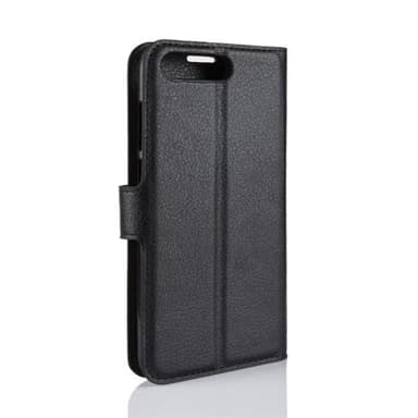 Tegnebogsfoderal med stativ Huawei Y6 2018 Sort