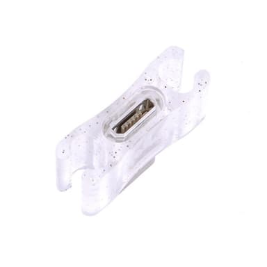 Kort Usb-kabel 2A Micro USB + USB-C / Type-C ladekabel