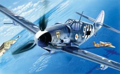 ITALERI 1:72 - Messerschmitt BF-109 G-6