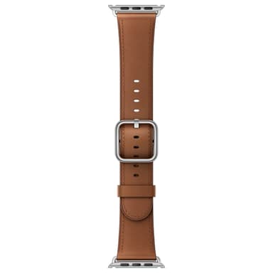 Apple Watch rem 38 mm klassisk læderrem (brun)