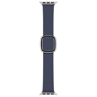 Apple Watch rem 38 mm moderne læderrem med spænde S (midnight blue)