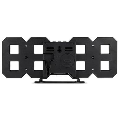 Stor 3D LED Digitalt Vægur - MultiFunktion