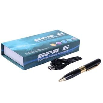 Spionpen 1280p / Kamerapen indspilning