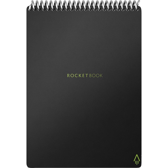 Rocketbook Flip Executive genanvendelig notesblok (infinity black)