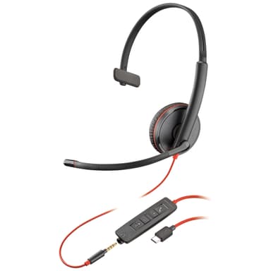 Plantronics BlackWire 3215 USB mono headset