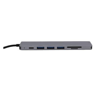 USB-C hub 7x1 HDMI Ultra HD 4K USB 3.0 PD