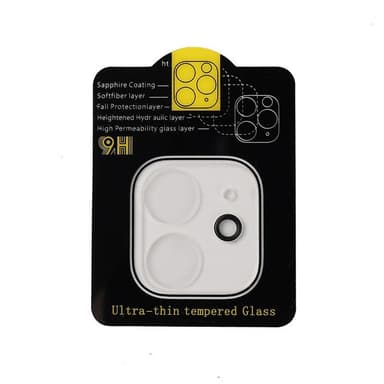 Objektivdæksel til iPhone 12 Mini-kamera i hærdet glas 2-pak