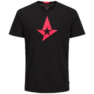 Astralis T-shirt sort/rød (til børn på 10 år)