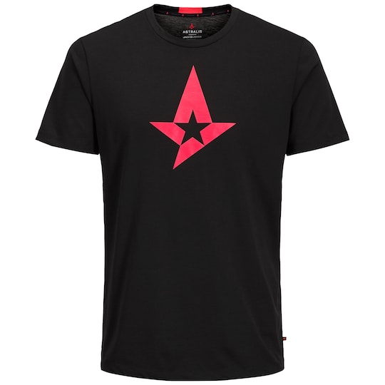 Astralis T-shirt sort/rød (XXL)