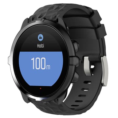 Suunto Spartan HR Baro / 9 / D5 armbånd silikone sort