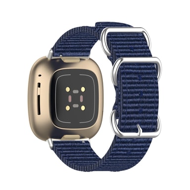 Armbånd Fitbit Sense / Versa 3 Navy Blue (S) Elgiganten