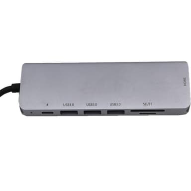 USB-C hub 7x1 HDMI Ultra HD 4K USB 3.0 PD