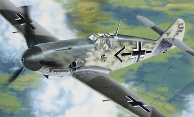 ITALERI 1:72 - Messerschmitt 109 - Startkit