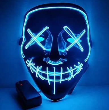 Purge LED-maske Blå