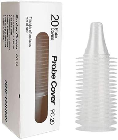 Øretermometer Braun 20-pack beskyttelse