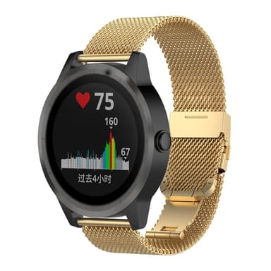Garmin VivoActive 3 / Move / HR (20mm) Armbånd Rustfrit stål Guld