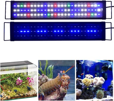 LED akvariebelysning RGB, 60 cm