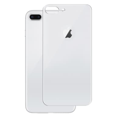 Panzer Curved Silicate skærmbeskytter Back iPhone 8 Plus (sølv)