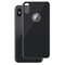Panzer Curved Silicate skærmbeskytter Back iPhone X/Xs (sort)