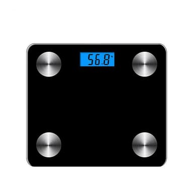 Digital personlig skala med Bluetooth Black