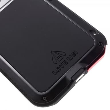 Love Mei Powerful Case till Samsung Galaxy S7 Edge Super Guard Skal Stötsäkert Svart