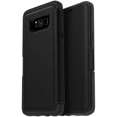 Samsung Galaxy S8 Plus Fodral Strada Series Onyx Svart