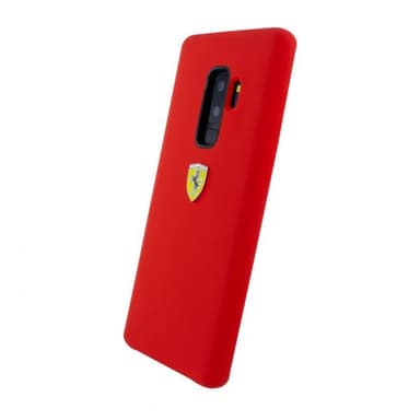 Ferrari Urban SF Skal till Samsung Galaxy S9 Plus Silikon Röd