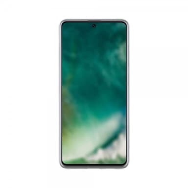 XQISIT Samsung Galaxy A51 Cover Flex Case Transparent Klar