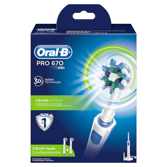 Oral-B Pro 670 elektrisk tandbørste